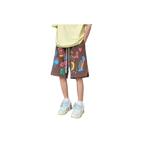 W7H1 Унисекс Повседневные шорты