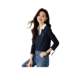 Бежевый & Белый & Темно-синий