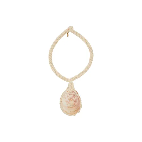 Chloe Хлопок Оболочка Ожерелья Women's White