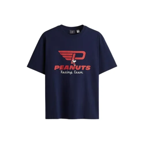 H&M Морской синий Унисекс Футболка