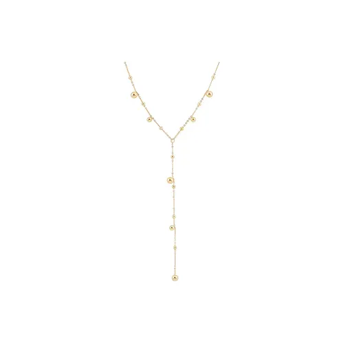 Wakfu Титановая сталь Длинное ожерелье Женское