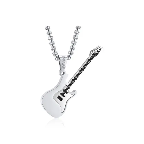 PEACE CAT Титановые стальные ожерелья унисекс