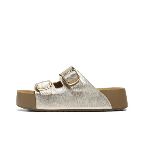 BELLE Слипоны Женские Золото