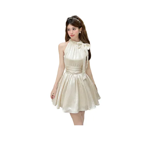 Mu Xiao Xin Без рукавов Платье Женское