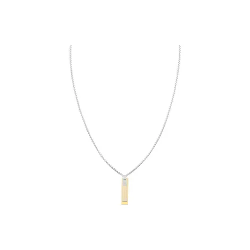 Tommy Hilfiger Нержавеющая сталь Мужские Серебряные ожерелья