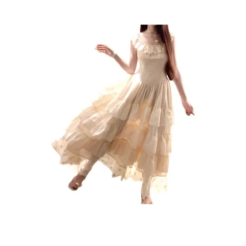 YICHEN Светло-абрикосовый Женские Слиплатья