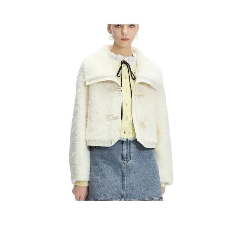 JORYAweekend Белый Женские Меховые изделия