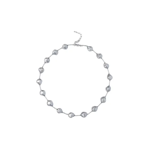 CLORIS YING Сплав Ожерелья Женские Серый