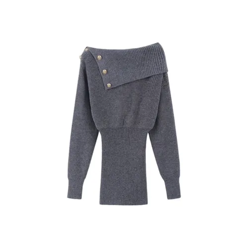 PAZZO Длинное платье с длинными рукавами женское