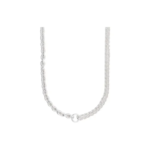All Blues Brass Necklaces Мужской Серебряный