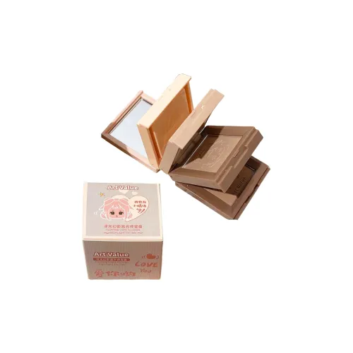 ART VALUE Relief Настроение Четыре Слоя Румяна Корректирующий Тон Кожи Матовый Цвет Лице Натуральный