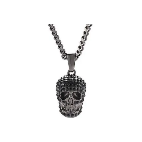 Alexander McQueen Brass Necklaces Черный мужской