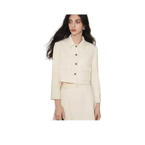 JORYAweekend Куртки и Пальто Женские Экрю