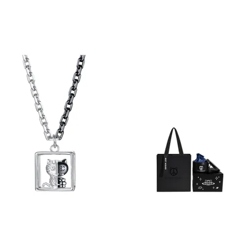 PEACE & CAT Смешанный материал Ожерелье Унисекс