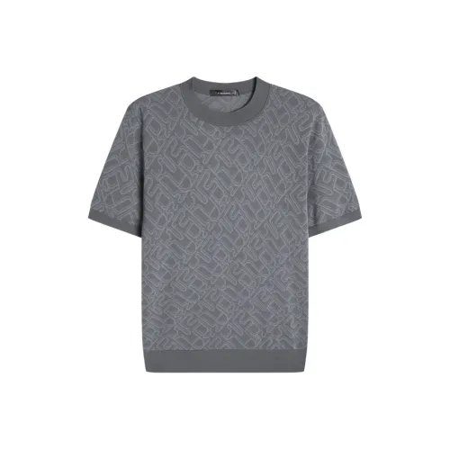 K BOXING Титановый серый Мужская футболка с коротким рукавом