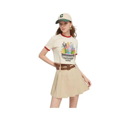 JORYAweekend T-рубашка Женская Бежевая