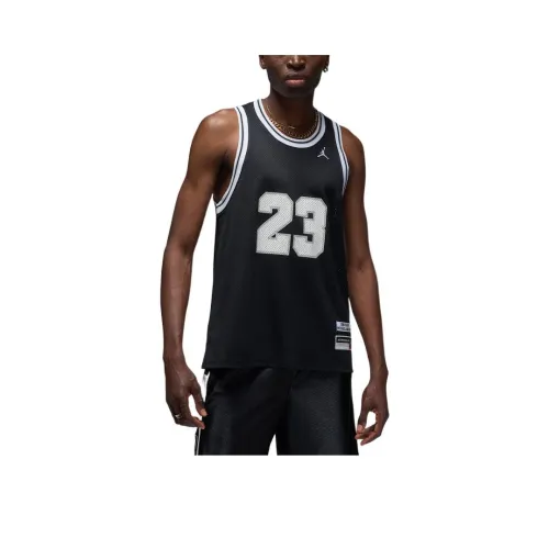 Jordan Essentials SS25 Майка Мужская Черная Белая