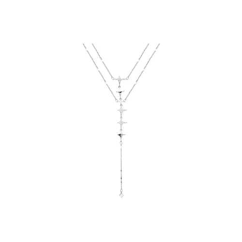 Anxious Титановые стальные ожерелья женские