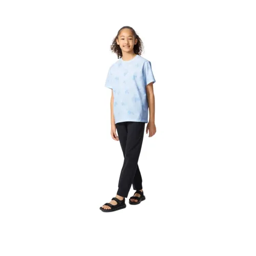 UNIQLO Aqua Blue Unisex Baby Quick-Dry T-Shirts
