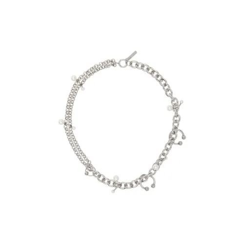 JUSTINE CLENQUET Браслеты из латани Мужской Серебряный