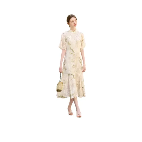 TOUCH Абрикос Женские Ципао