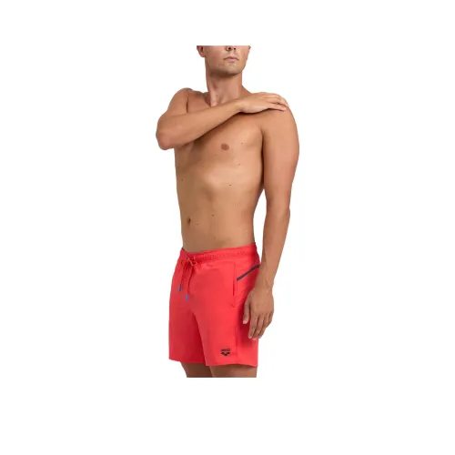 Arena Плавательные шорты Мужские Флуоресцентный Красный