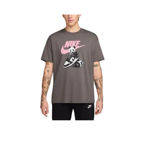 Nike Gray Мужские T-рубашки
