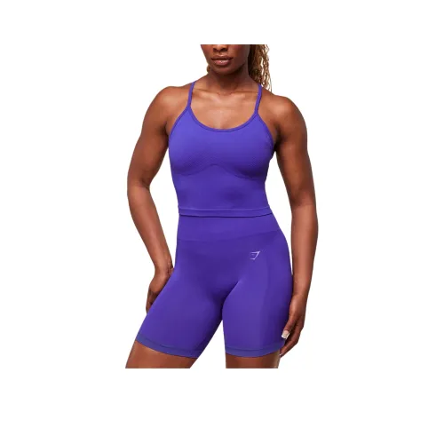 GYMSHARK Фиолетовый Женские Спортивные Майки Без Рукавов