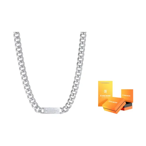 Cooraree Титановая сталь Ожерелье Унисекс