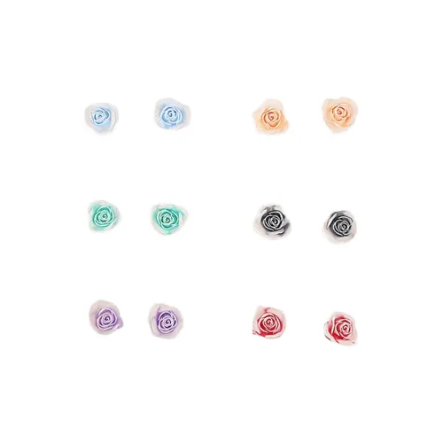 LINGJIE Пластик Серьги-гвоздики Унисекс