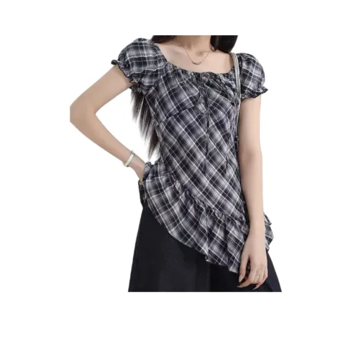 Cotton Gene Изображение Цвет Женские Рубашки