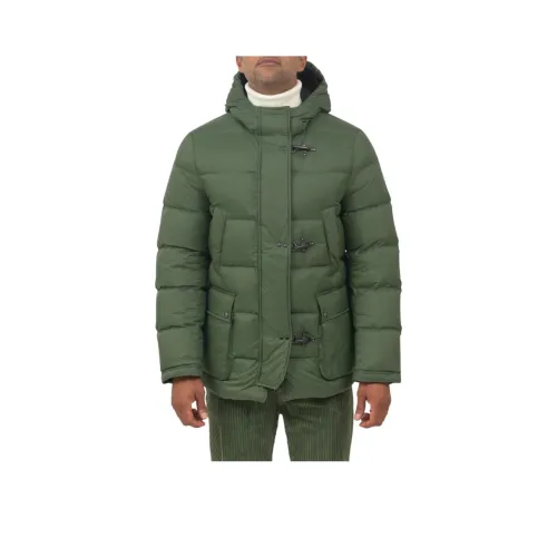 Fay Зеленый Мужской Пуховик