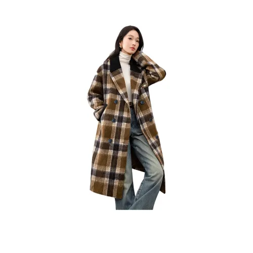 TOUCH Куртка Женская Кофейная Клетка