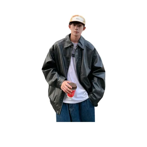 FFOMKE Унисекс Кожаные Куртки