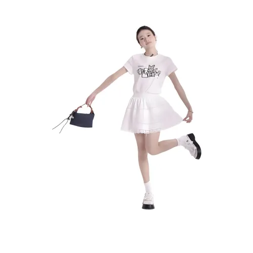 CO&SHENG Женские футболки с коротким рукавом