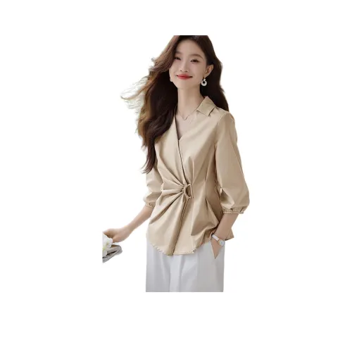 Mo Han Yi Mei Рубашка Женская Хаки