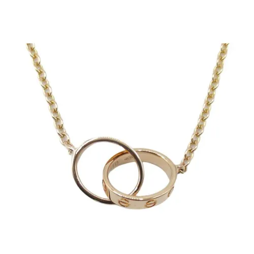 Cartier 18K Розовое золото Ожерелье Женское Розовое золото