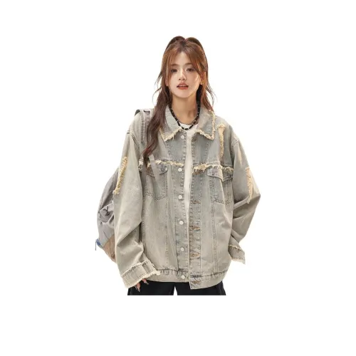 2WARDS CREATE Denim Jacket Women's Blue