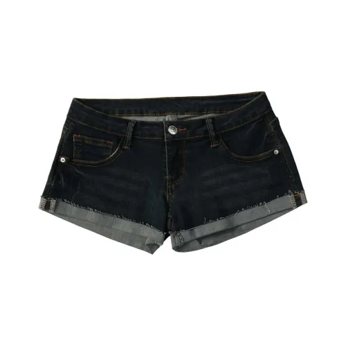 SDN by41 Темно-синие Женские джинсовые шорты
