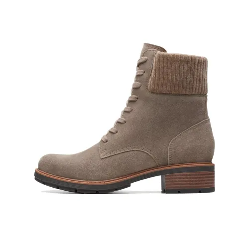 Clarks Ботильоны Бежевые Женские