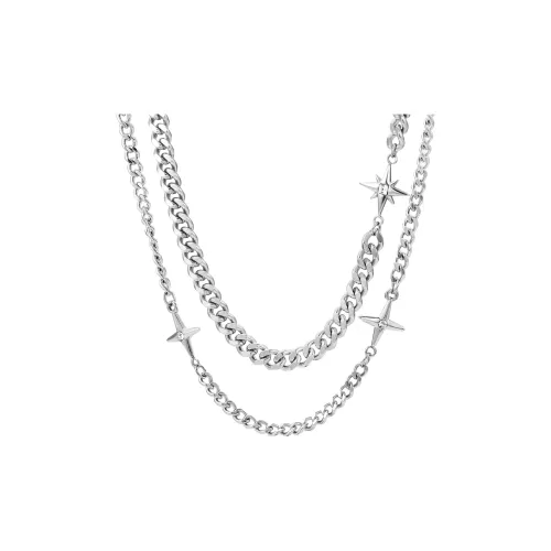 KING OF BLING Титановые стальные ожерелья унисекс