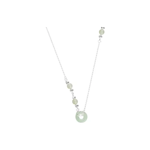 MIDNIGHT MOMENT Цветное стекло Нефритовые ожерелья Женские