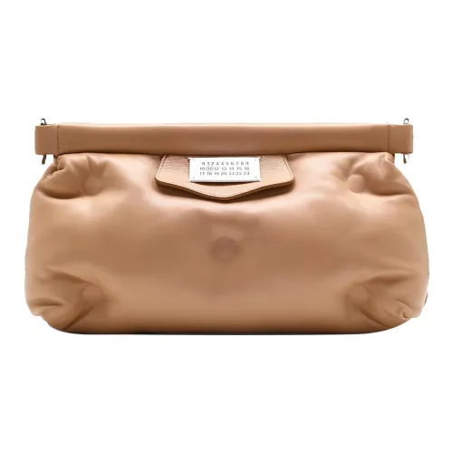 Maison Margiela Sheepskin Pillow Bag Clutch Chain Bag Crossbody Bag Small Women's Apricot