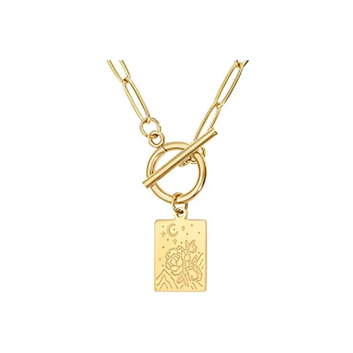 Exhibition Титановые стальные ожерелья женские