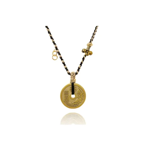 Cherry Blossoms Brass Necklaces Унисекс