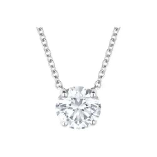 BVLGARI Roma Amor Series 18К Белое золото Ожерелье Унисекс Серебро