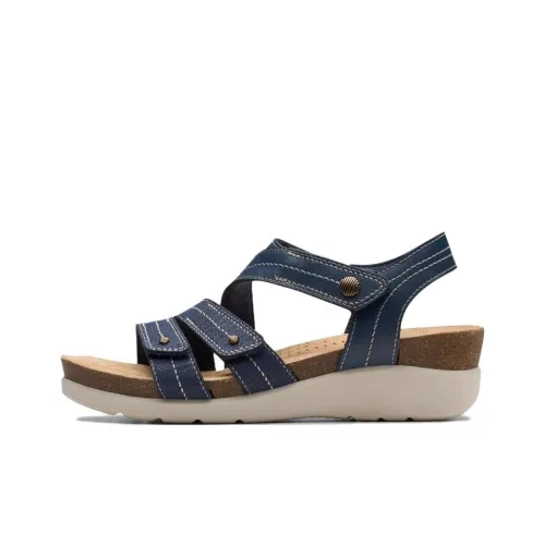 Clarks Calenne Clara One Ремешок Сандалии Женские Синие