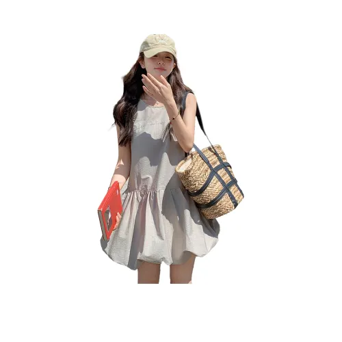 TEME Экрю Женские Слиплатья