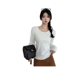 Белый [Низкий круглый вырез]