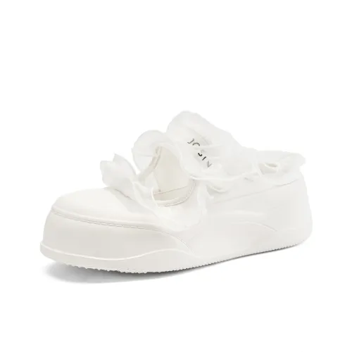 JOSINY Домашние тапочки Женские Экрю